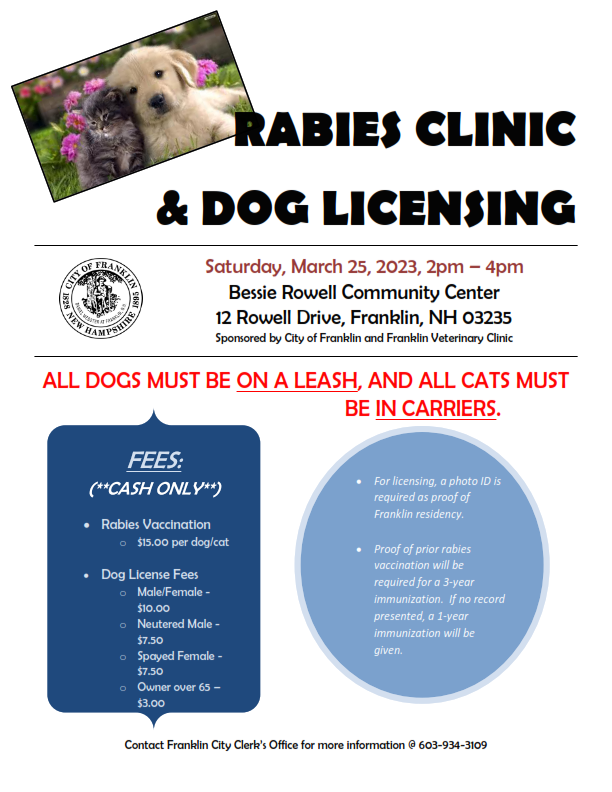 March Rabies Clinic