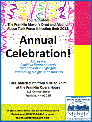 Franklin Mayor's Drug Task Force 2018 Annual Celebration 
