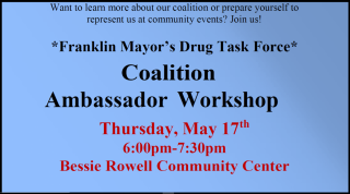 Franklin Mayor's Drug Task Force Ambassador Workshop