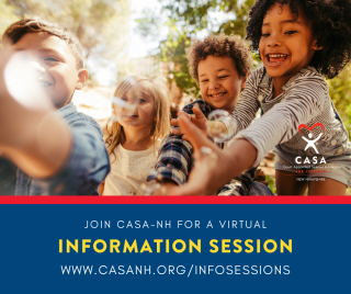 Join CASA NH for a virtual information session www.casanh.org/infosessions