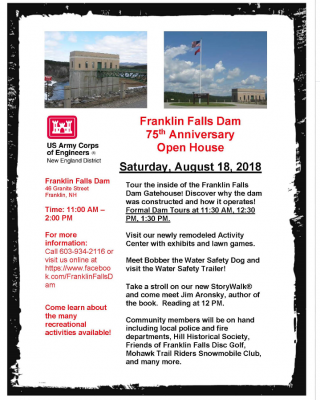 Franklin Falls Dam Tour 